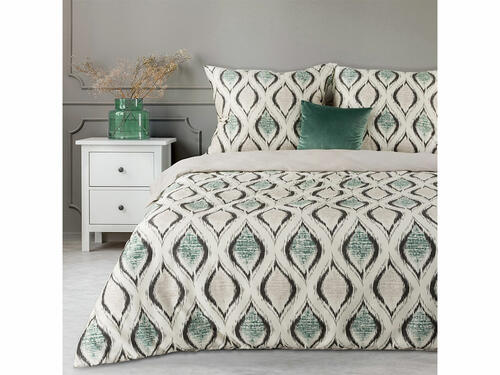 Obliečky na posteľ so vzorom kvetov zo saténovej bavlny - Spring 12
